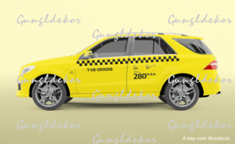 Budapest Taxi - nyomtatott matrica csomag