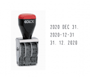 COLOP Hagyományos dátum 04000 bélyegző 4mm-es dátummagassággal