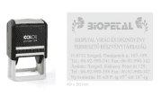 COLOP Printer 54 komplett bélyegző (gumival együtt) 50x40mm-es lenyomattal