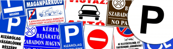 dekorwebshop - parkolási jelzések táblák matricák