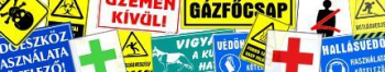 dekorwebshop - Tiltó, Biztonságtechnikai és Figyelmeztető jelzések