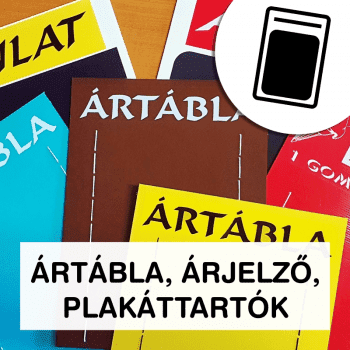 dekorwebshop - ártáblák - árjelzők