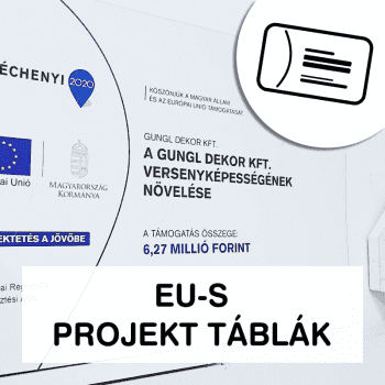 dekorwebshop - eus projekt táblák