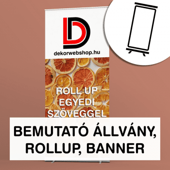 Bemutató állvány - roll up - banner
