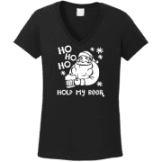 Ho Ho Ho Hold my beer karácsonyi női póló