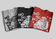 Ho Ho Ho Hold my beer karácsonyi női póló