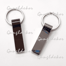 Szürke pendrive kulcstartós masszív strapabíró fémvázas egyedi gravírozott felirattal