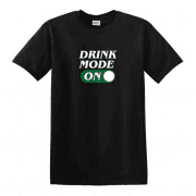 Drink mode on egyedi grafikás férfi póló