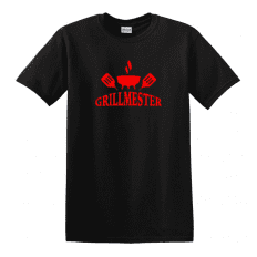 Grillmester egyedi grafikás férfi póló