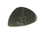 Fém gitárpengető egyedi gravírozott szöveggel vagy logóval