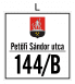 Egyedi házszámtáblák többféle anyagból