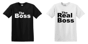 The boss The real boss páros póló pároknak