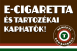 Nemzeti dohánybolt E-cigaretta és tartozékai kaphatók! Tábla matrica