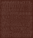 1,5 cm-es öntapadós betűk-számok, barna színben
