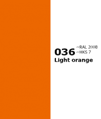 036 ORACAL 641 Light orange Világos narancs Öntapadós Dekor Fólia Tapéta Vinyl Fényes Matt