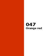 047 ORACAL 641 Orange red Narancs vörös Öntapadós Dekor Fólia Tapéta Vinyl Fényes Matt
