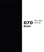 070 ORACAL 641 Black Fekete Öntapadós Dekor Fólia Tapéta Vinyl Fényes Matt