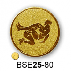 Érembetét birkózás küzdősport BSE25-80 25mm arany