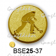 Érembetét bowling teke férfi BSE25-37 25mm arany