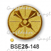 Érembetét darts BSE25-148 25mm arany