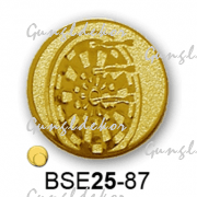 Érembetét darts BSE25-87 25mm arany