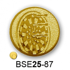 Érembetét darts BSE25-87 25mm arany
