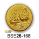 Érembetét evezés kajak kenu BSE25-168 25mm arany, ezüst, bronz