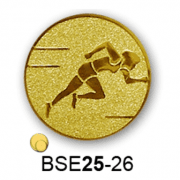 Érembetét futás atlétika BSE25-26 25mm arany
