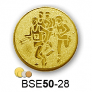 Érembetét futás atlétika BSE50-28 50mm arany