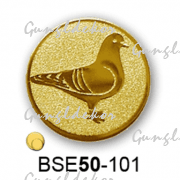 Érembetét galamb BSE50-101 50mm arany