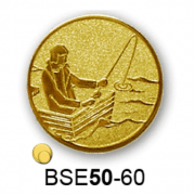 Érembetét horgászat BSE50-60 50mm arany