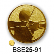 Érembetét íjászat BSE25-91 25mm arany
