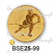 Érembetét jégkorong jéghoki BSE25-99 25mm arany