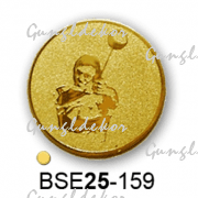 Érembetét kalapácsvetés BSE25-159 25mm arany