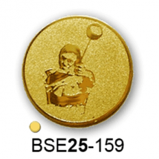 Érembetét kalapácsvetés BSE25-159 25mm arany