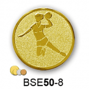 Érembetét kézilabda női BSE50-8 50mm arany