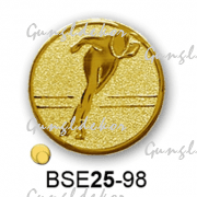 Érembetét korcsolya BSE25-98 25mm arany