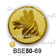 Érembetét kutya eb BSE50-69 50mm arany