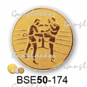 Érembetét küzdősport kick-box thai-box BSE50-174 50mm arany