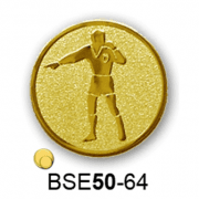 Érembetét labdarúgás foci bíró BSE50-64 50mm arany