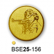 Érembetét lövészet céllövészet BSE25-156 25mm arany