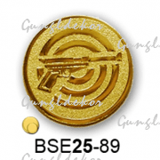 Érembetét lövészet céllövészet BSE25-89 25mm arany