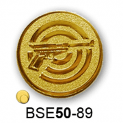 Érembetét lövészet céllövészet BSE50-89 50mm arany