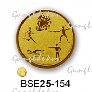 Érembetét öttusa BSE25-154 25mm arany