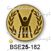 Érembetét paraolimpia kerekes szék BSE25-182 25mm arany