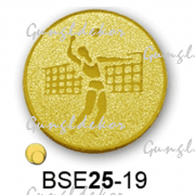 Érembetét röplabda férfi BSE25-19 25mm arany
