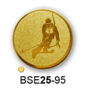 Érembetét sílesiklás sí BSE25-95 25mm arany