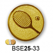 Érembetét tenisz BSE25-33 25mm arany, ezüst, bronz