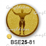 Érembetét testépítés bodybuilding BSE25-81 25mm arany
