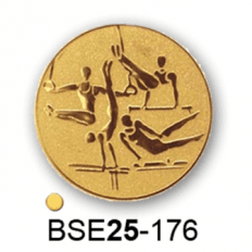 Érembetét torna BSE25-176 25mm arany